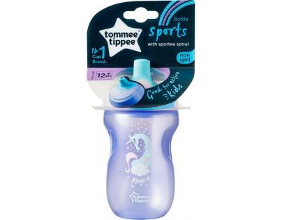 Tomme Tippee Športová fľaša Explora 12m + 300ml fialová jednorožec