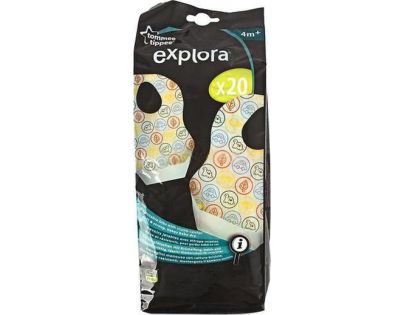 Tommee Tippee Podbradníky na jedno použitie - 20ks
