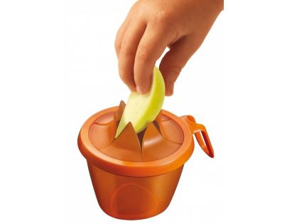 Tommee Tippee Explora Cestovní miska na svačinu - Oranžovo-růžová