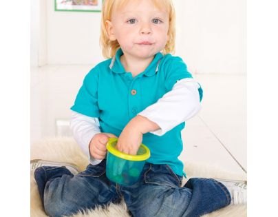 Tommee Tippee Explora Cestovní miska na svačinu - Oranžovo-růžová