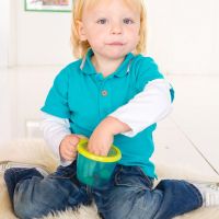 Tommee Tippee Explora Cestovní miska na svačinu - Zeleno-tyrkysová 3