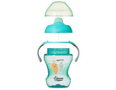 Tommee Tippee Explora Netekoucí hrnek Easy Drink Cup 230ml - Tyrkysová