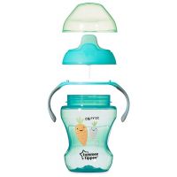 Tommee Tippee Explora Netekoucí hrnek Easy Drink Cup 230ml - Tyrkysová 2