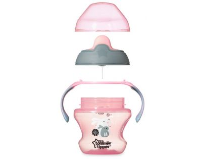 Tommee Tippee Explora Netekoucí hrnek First Cup 150 ml - Růžová