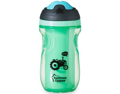 Tommee Tippee Explora Netekoucí termohrnek 260 ml Zelená - Poškozený obal