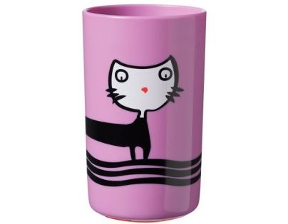 Tommee Tippee Hrnček stabilný Super Cup 300ml 12m + ružový