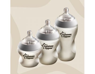 Tommee Tippee Kojenecká láhev C2N 2ks 260ml 0m+ panda