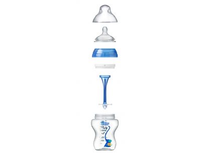 Tommee Tippee Dojčenská fľaša C2N Anti-Colic Boy 260ml 0m +