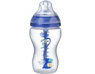 Tommee Tippee Dojčenská fľaša C2N ANTI-COLIC Boy 340 ml 3m +