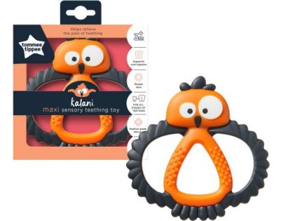 Tommee Tippee Hryzátko senzorické Kalani Maxi oranžové