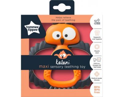 Tommee Tippee Hryzátko senzorické Kalani Maxi oranžové