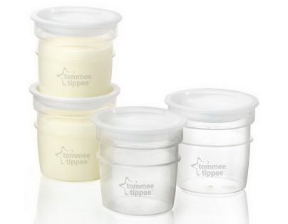 Tommee Tippee Nádobky na skladovanie materského mlieka C2N 4 ks 0 m+