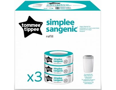 Tommee Tippee Náhradní kazety Sangenic Simplee 3ks