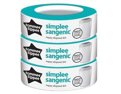 Tommee Tippee Náhradní kazety Sangenic Simplee 3ks