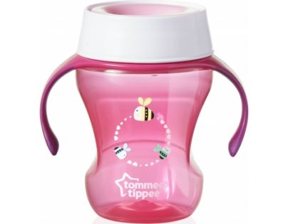 Tommee Tippee netekoucí hrneček 360 230ml růžová