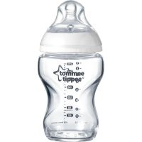 Tommee Tippee Sada dojčenských fľaštičiek C2N sklenených s kefou 3