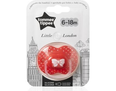 Tommee Tippee cumlík C2N silikón Little London Girl 6-18 m