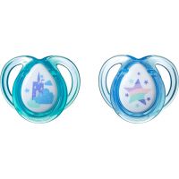 Tommee Tippee Šidítko CTN silikon Any Time 2ks 0-6m modro-tyrkysový Tommee Tippee Šidítko CTN silikon Any Time 2ks 0-6m modro-tyrkysový