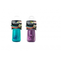 Tommee Tippee Termo téglik Explora sa zaklapávacím slamkou 300ml 18m + tyrkysová UFO 2