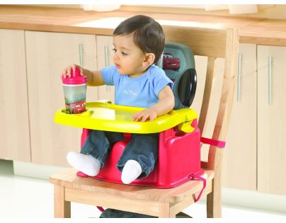 Tomy Cars Přenosná jídelní židlička