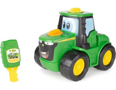 Tomy John Deere Kids Traktor Johny Key-n-Go