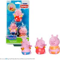 Toomies Prasiatko Peppa Pig, mamička a Tom striekajúcej hračky do vody 2