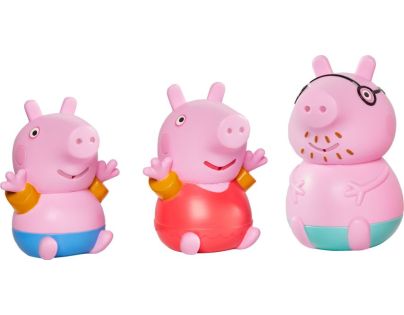 Toomies Prasiatko Peppa Pig, otecko a Tom striekajúcej hračky do vody - Poškodený obal