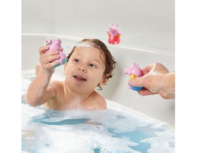 Toomies Prasiatko Peppa Pig, otecko a Tom striekajúcej hračky do vody - Poškodený obal