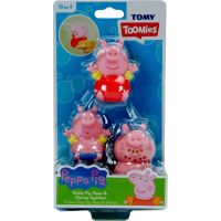 Toomies Prasiatko Peppa Pig, otecko a Tom striekajúcej hračky do vody - Poškodený obal 5