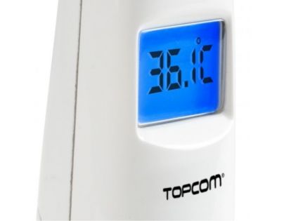 Topcom Digitální infračervený teploměr ušní / čelní 401