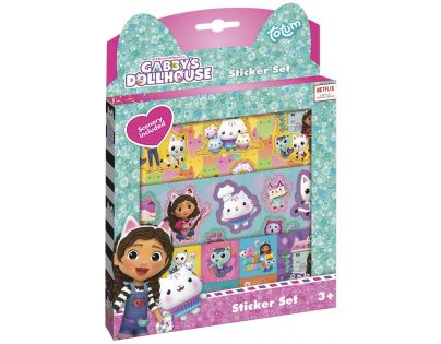 Totum Gabby's Dollhouse Darčekový box so samolepkami