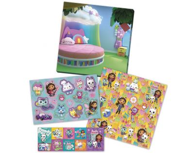 Totum Gabby's Dollhouse Darčekový box so samolepkami