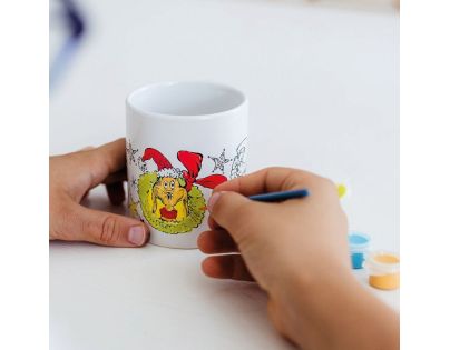 Totum Grinch maľovanie hrnčeka