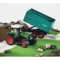 BRUDER 02068 - Traktor Fendt s valníkem 2