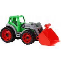 Teddies Traktor nakladač s prednou lyžicou zelený
