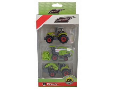 HM Studio Traktor, kombajn a nakladač 1:64