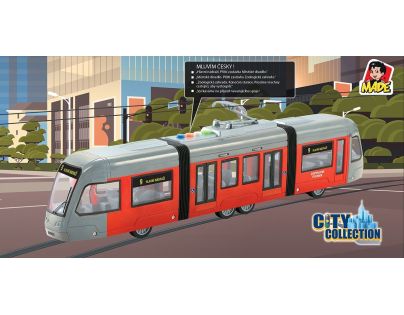 Made Električka na zotrvačník so svetlom a hudbou - Poškodený obal