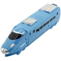 Transformer vlak plast 17 cm modrý 3