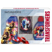 Transformers darčekový set mydlo 250 ml + šampón a sprchový gél 250 ml + batoh