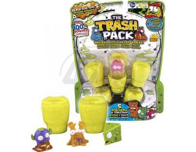 Trash Pack Smeťáci 5 ks v záchodě