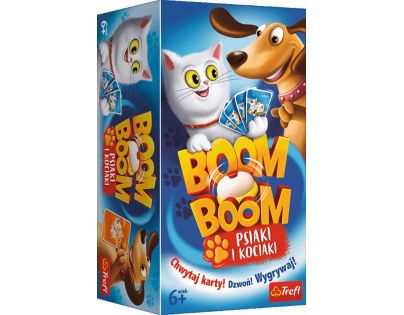 Trefl Boom Boom Psy a mačky spoločenská hra