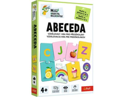 Trefl Hra Malý objeviteľ Abeceda CZ SK