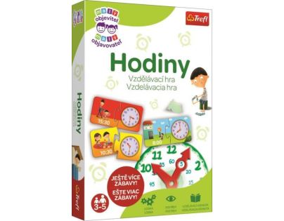 Trefl Hra Malý objaviteľ Hodiny