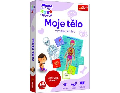 Trefl Hra Malý objaviteľ Ľudské telo