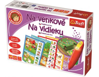 Trefl Malý objaviteľ Na Vidieku + kúzelná ceruzka a puzzle zadarmo