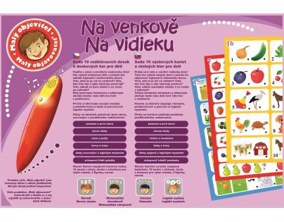 Trefl Malý objaviteľ Na Vidieku + kúzelná ceruzka a puzzle zadarmo