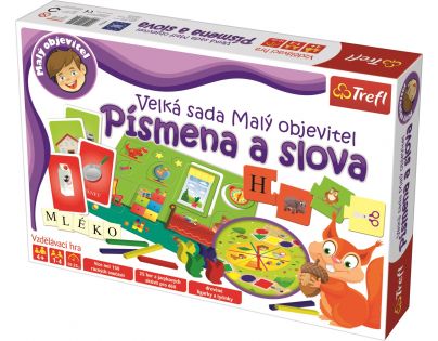 Trefl Malý objaviteľ Písmená a slová