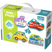 Trefl Puzzle Baby Classic Dopravné prostriedky 8 dielikov 2
