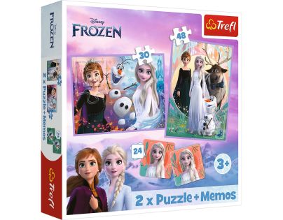 Trefl Puzzle Disney Princezné 2v1 + pexeso