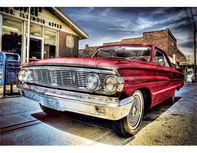 Trefl Puzzle Retro auto HDR 1000 dílků